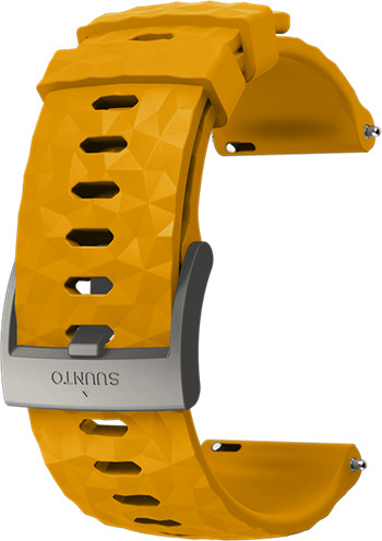 Suunto Spartan Sport Wrist HR Baro Amber silicone strap