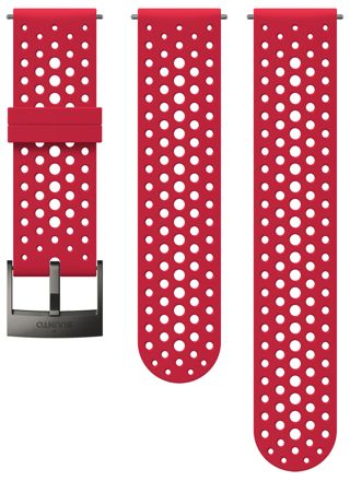 Suunto Spartan Sport, Suunto 7, Suunto 9 Athletic 1 Red Grey silicone strap 24 mm SS050681000