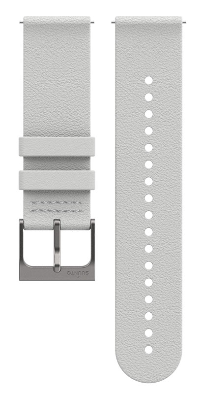 Suunto 22mm Urban 6 Birch White leather strap SS050702000