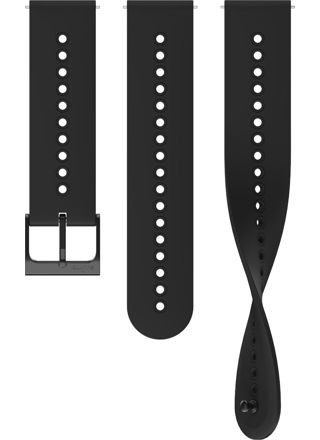 Suunto 22 mm urban 4 -silicone strap all black s+m SS050846000