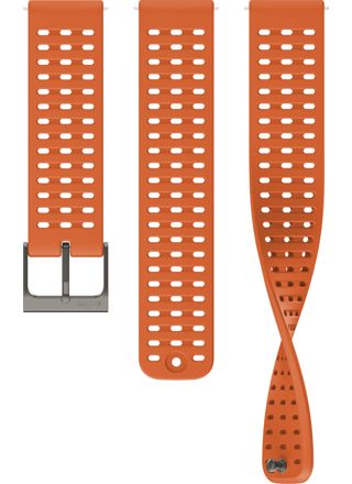 Suunto Vertical Canyon Orange silicone strap 22 mm SS050881000
