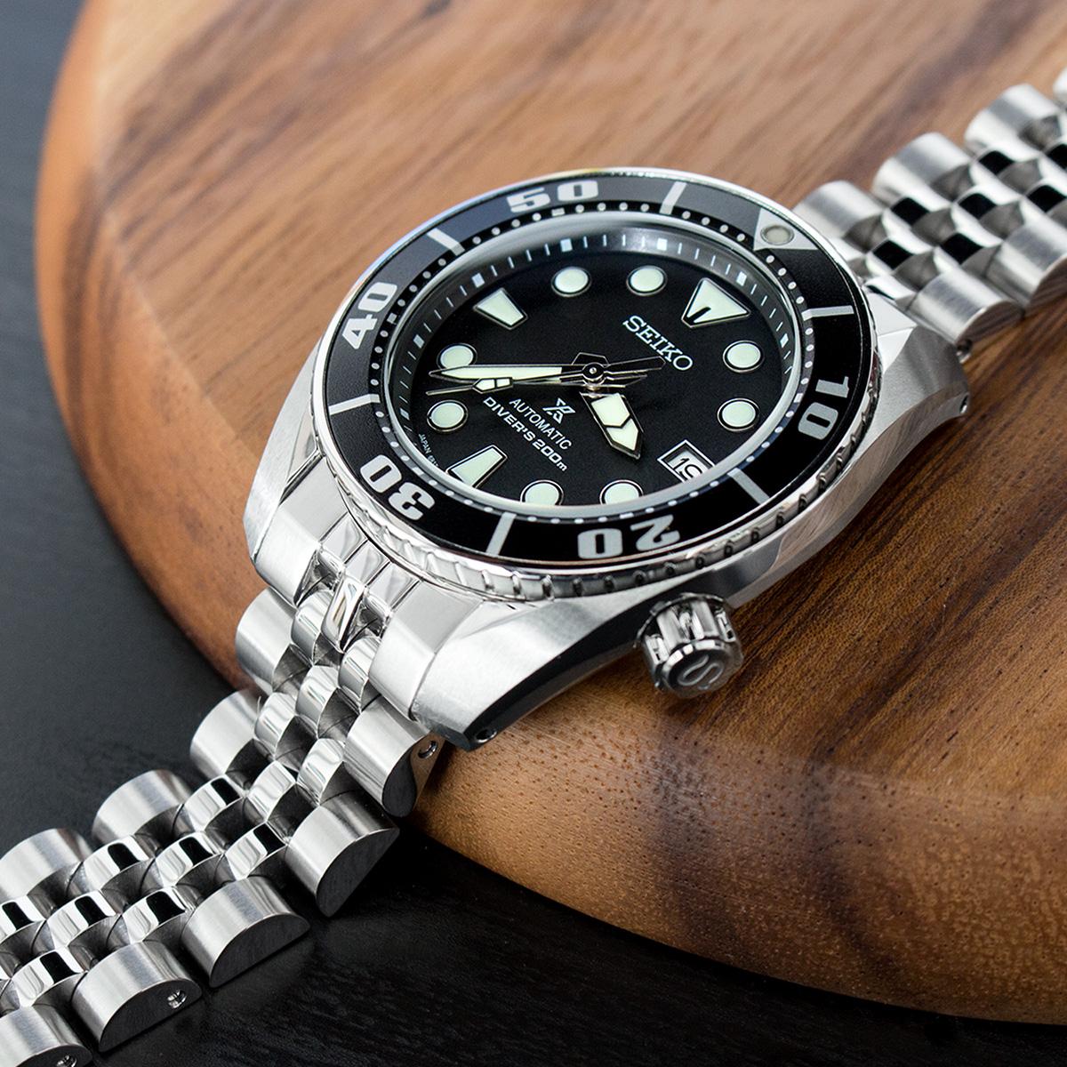 MiLTAT Angus-J Louis steel strap for Seiko Sumo series MiLTAT Angus-J Louis steel strap for Seiko Sumo series