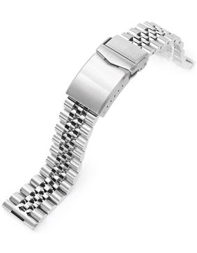 MiLTAT Super Jubilee 20mm Straight End steel band SS201820B087S