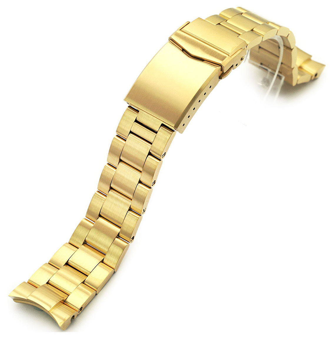 MiLTAT Super-O Boyer Stainless Steel Strap for Seiko Alpinist