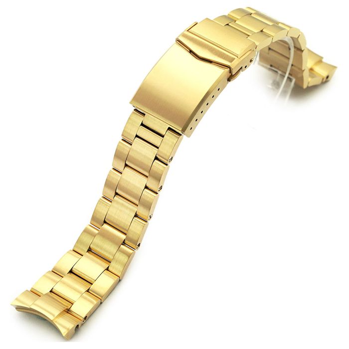 MiLTAT Super-O Boyer Stainless Steel Strap for Seiko Alpinist