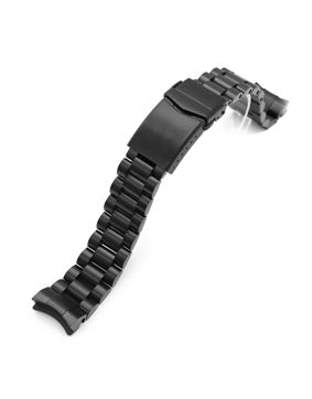 MiLTAT Endmill DLC steel strap for Seiko Sumo SS201820BLC030