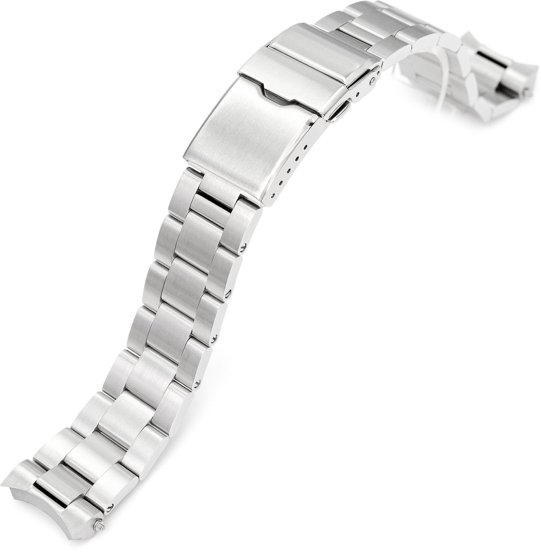 MiLTAT Super-O Boyer Stainless Steel Strap for Seiko SPB185 ja SPB187 models SS201823B170