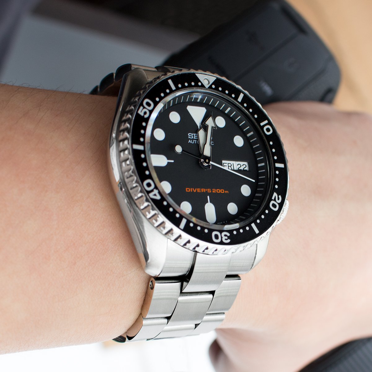 Seiko skx007 metal band cheap