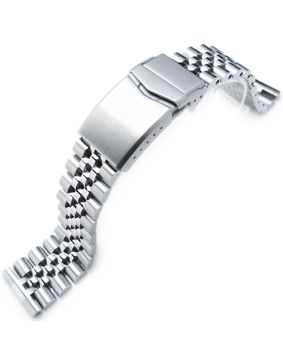 MiLTAT Super Jubilee 22mm Straight End steel band SS221820B020S