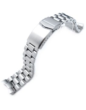 MiLTAT Endmill Brushed steel band for Seiko SKX SS221820B033