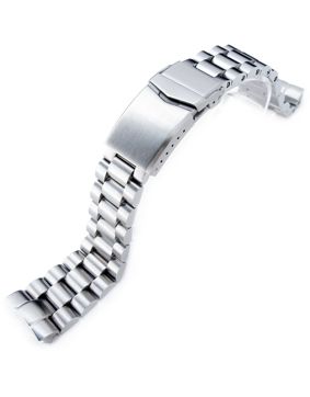 MiLTAT Endmill Brushed steel band for Seiko Turtle SS221820B045