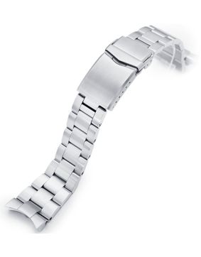 MiLTAT Super-O Boyer Stainless Steel watch band for Orient Kamasu SS221820B115