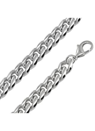 Ace of Spades Curb Chain Necklace Miami Cuban 10 mm SSN-8405