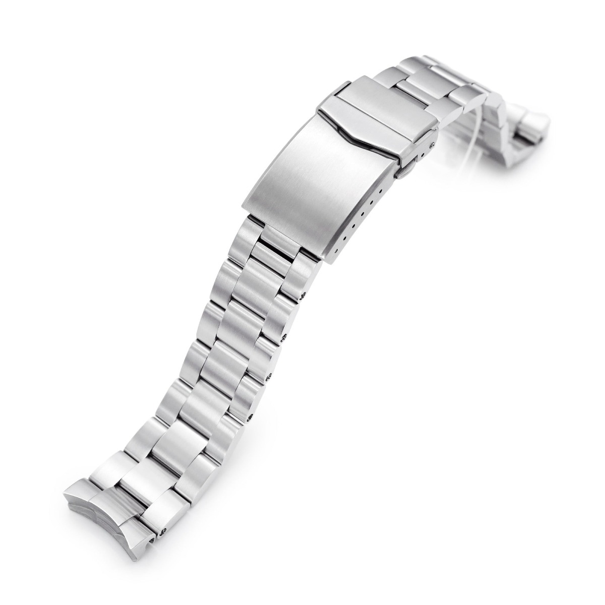 MiLTAT Super Boyer steel watch bracelet for Seiko 5 Sports 38 mm SRPK series SS201820B158