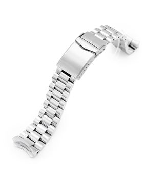 MiLTAT Endmill Stainless Steel Strap for Seiko 5 GMT SSK SS221820B116-GMT
