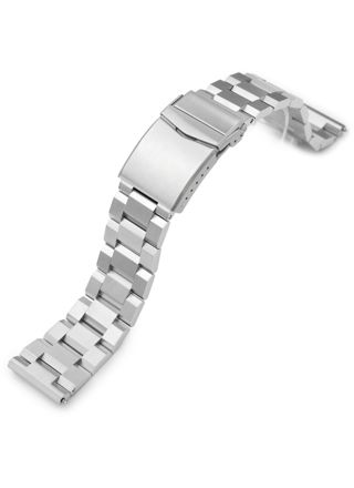 MiLTAT Hexad (Pull-Twist) straight end 24 mm Stainless Steel Strap SS242220B169S
