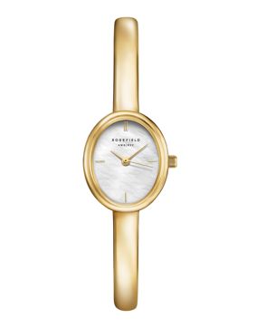 Rosefield Studio Edition &Bangle Watch Oval Gold XS52 mm STWGSG-ST06