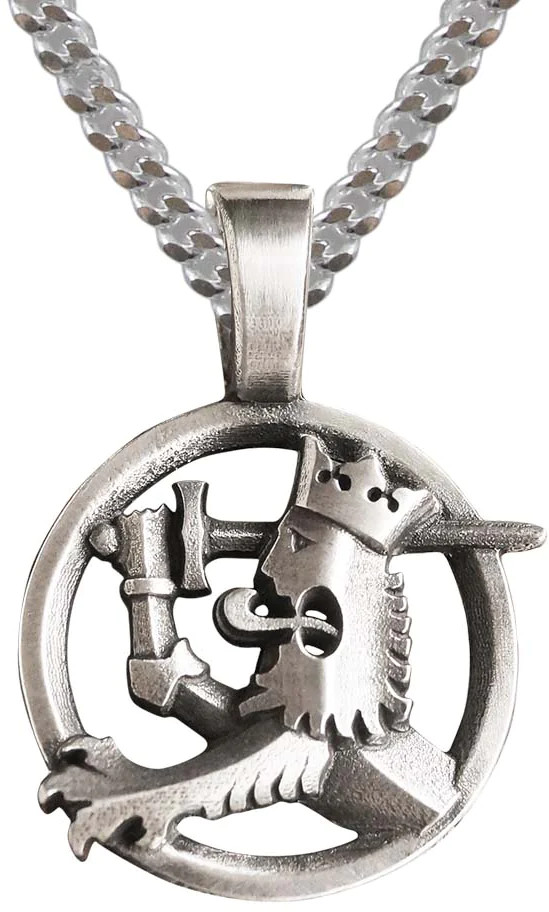 Kaamos Lion necklace