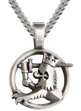 Kaamos Lion necklace