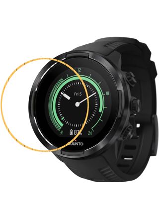  Disscool Silicone Case for Suunto 7 GPS Sports Smart Watch,  Soft Anti Drop Protective Skin for Suunto 7 GPS Sports Smart Watch (Black)  : Electronics