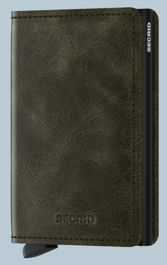 Secrid Slimwallet Vintage Olive-Black 