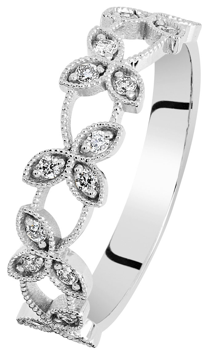 Kohinoor Swan 033-430V-15 Diamond Ring