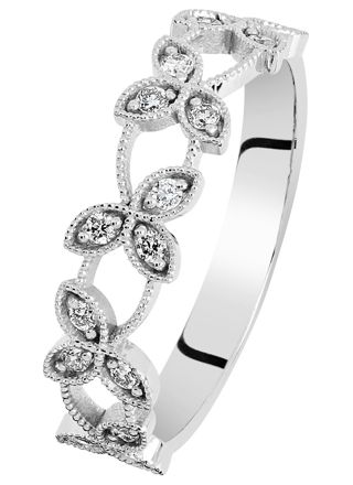 Kohinoor Swan 033-430V-15 Diamond Ring
