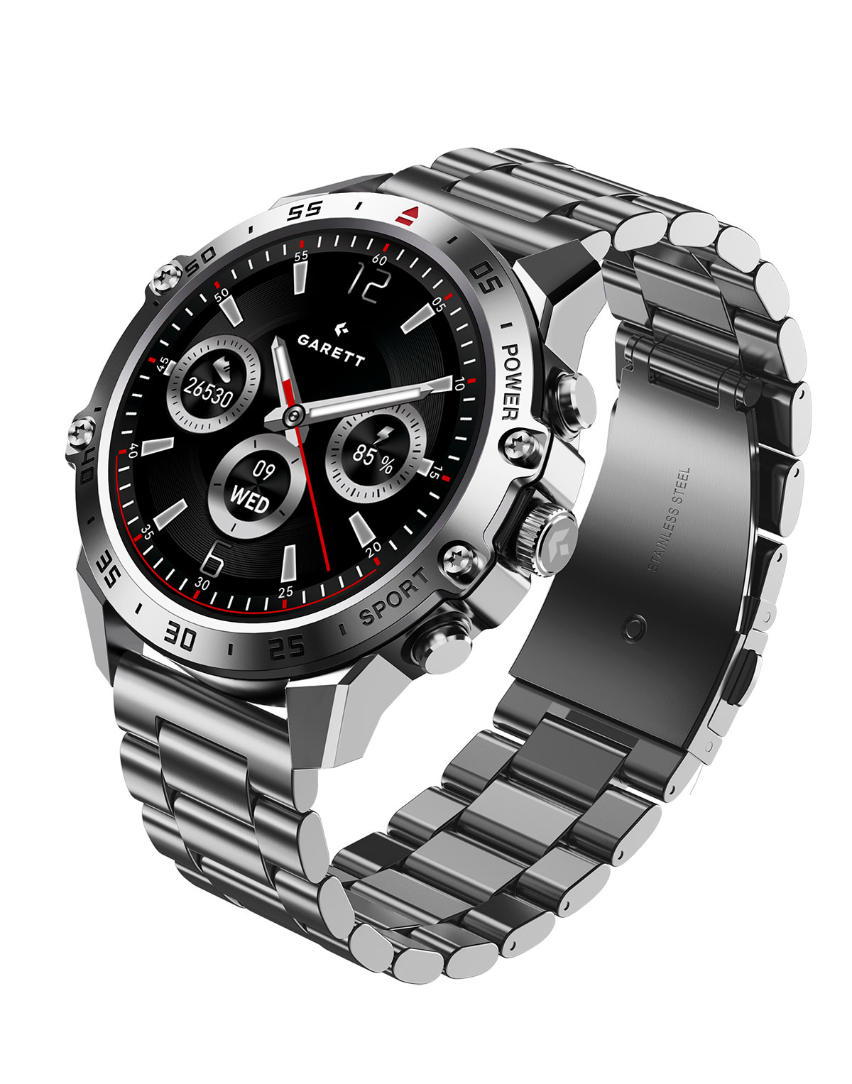 Garett V14 Silver smartwatch