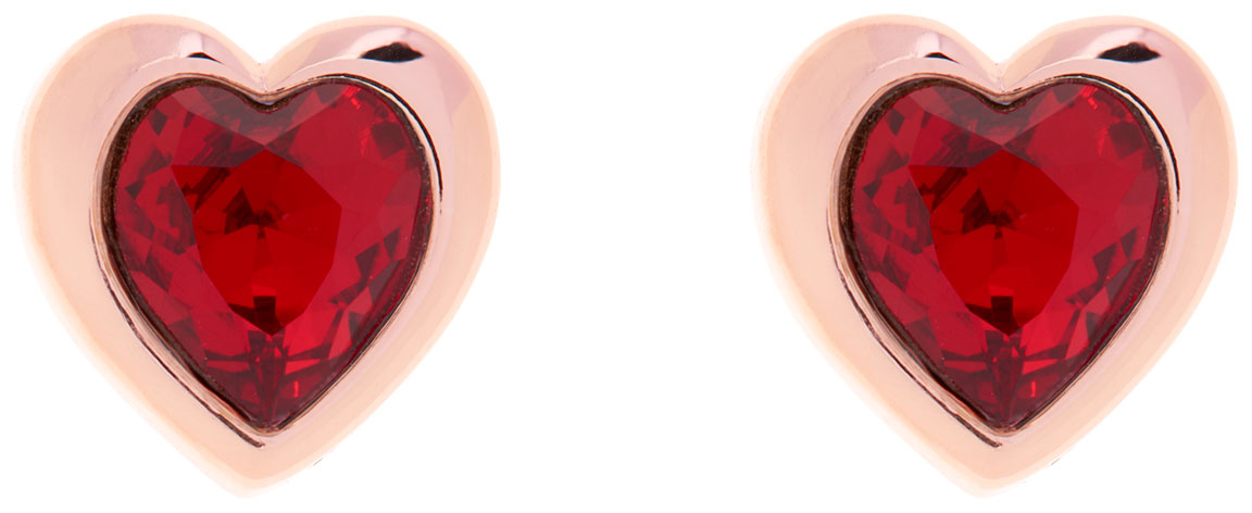 Ted baker clearance red heart earrings