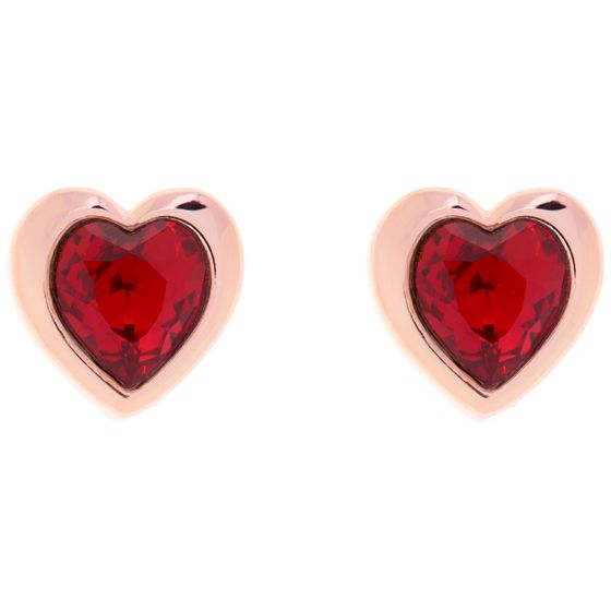 ted baker han crystal heart earrings