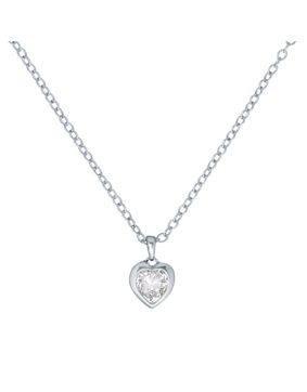 Ted Baker Hannela silver colored heart necklace 06-TBJ1681-01-02