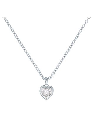 Ted Baker Hannela silver colored heart necklace 06-TBJ1681-01-02