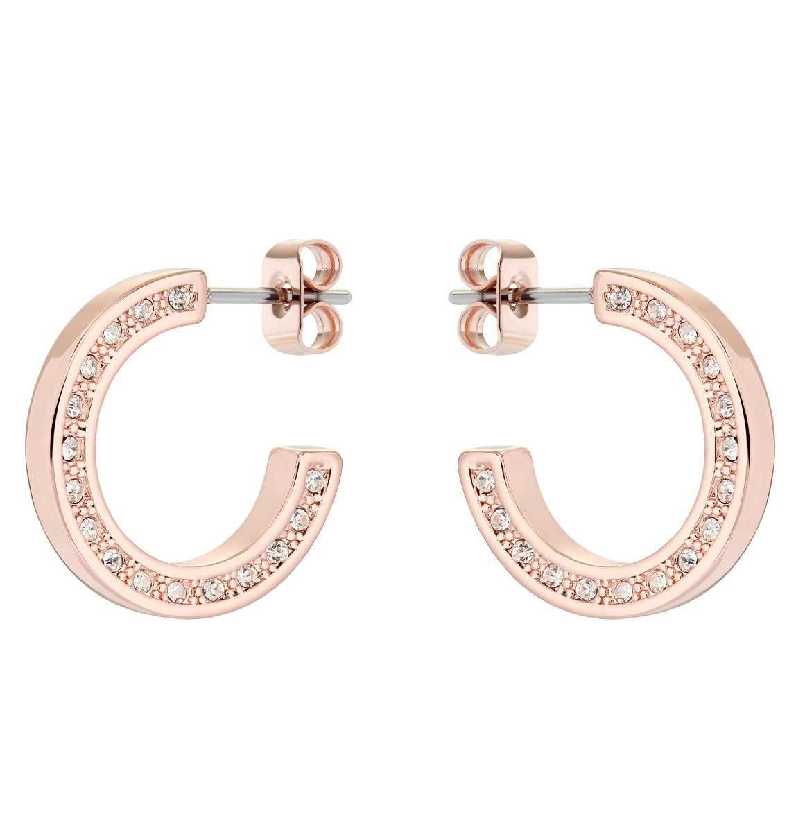Ted Baker Senatta rosegold colored hoops 06-TBJ2983-24-02