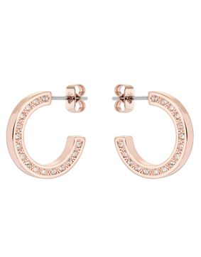 Ted Baker Senatta rosegold colored hoops 06-TBJ2983-24-02