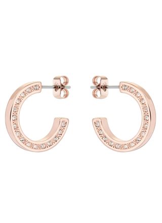Ted Baker Senatta rosegold colored hoops 06-TBJ2983-24-02