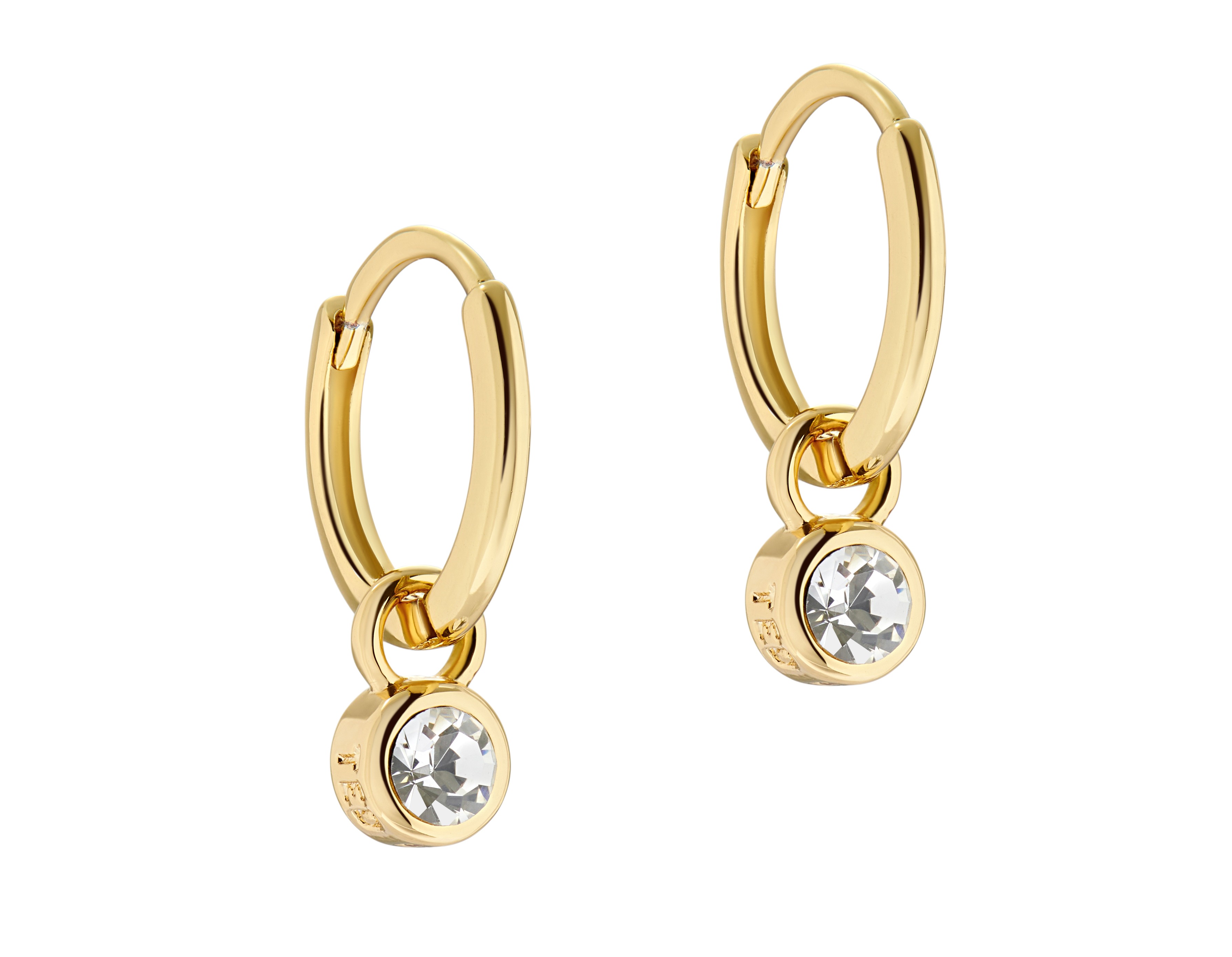 Ted Baker Sinalaa gold colored drop earrings 06-TBJ3028-02-02