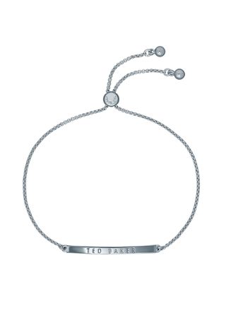 Ted Baker Breenar silver toned bar bracelet 06-TBJ3456-01-03