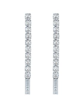 Ted Baker Mellsie journey shoulder duster silver toned earrings 06-TBJ3662-01-02