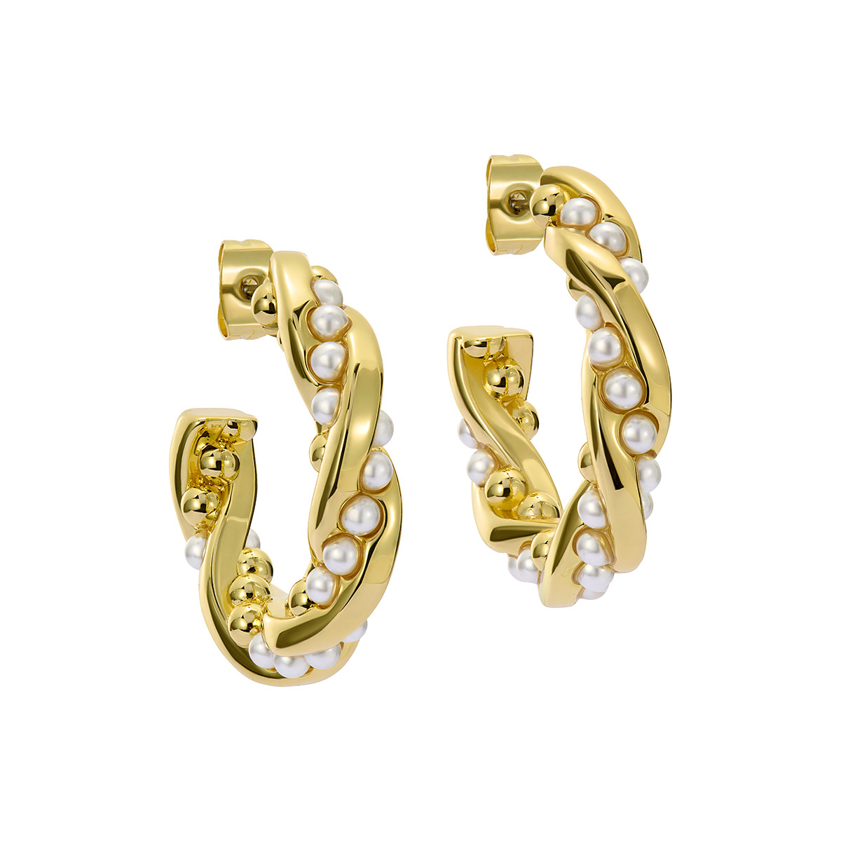 Ted Baker Tiyaa pearl hoops TBJ3953-02-28