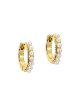 Ted Baker Persia pearl hoops TBJ3983-02-28
