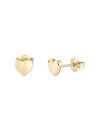Ted Baker Harly gold colored heart earrings 06-TBJ872-02-03
