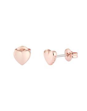Ted Baker Harly rosegold colored heart earrings 06-TBJ872-24-03