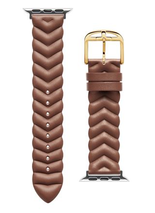 Ted Baker brown leather Apple Watch band 38/40/41 mm BKS38F112B0