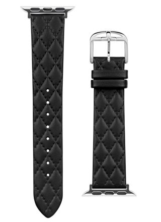 Ted Baker black leather Apple Watch band 38/40/41 mm BKS38F220B0