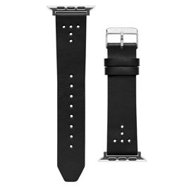 Ted Baker black leather Apple Watch band 42/44/45/49 mm