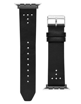 Ted Baker black leather Apple Watch band 42/44/45/49 mm BKS42S221B0
