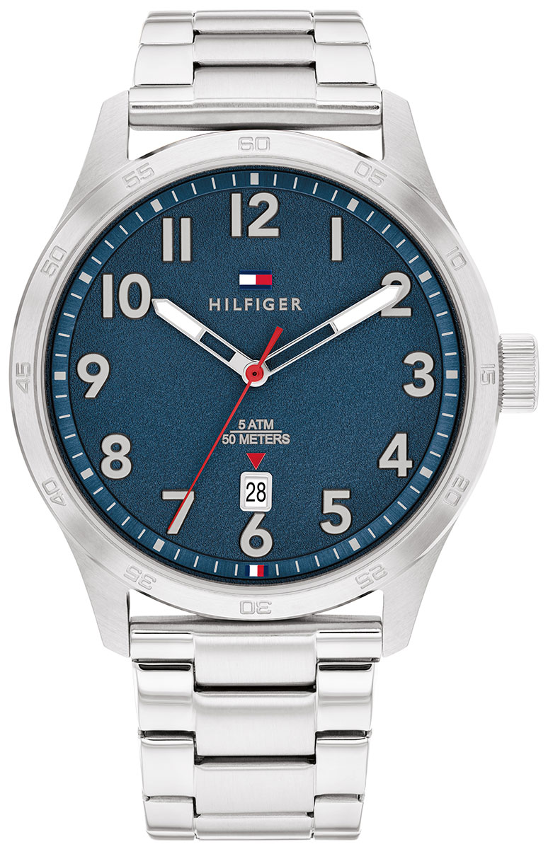 Tommy hilfiger 100 stainless steel water resistant 5 atm top