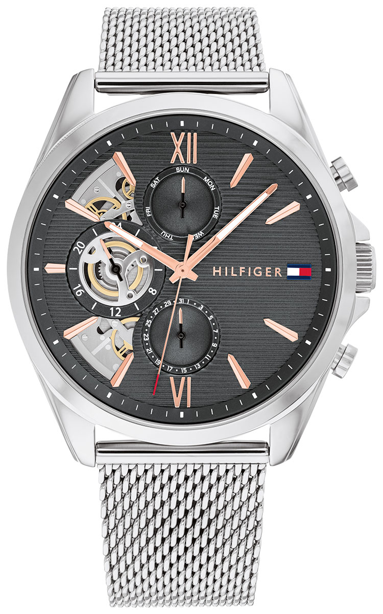 Tommy hilfiger skeleton watches new arrivals