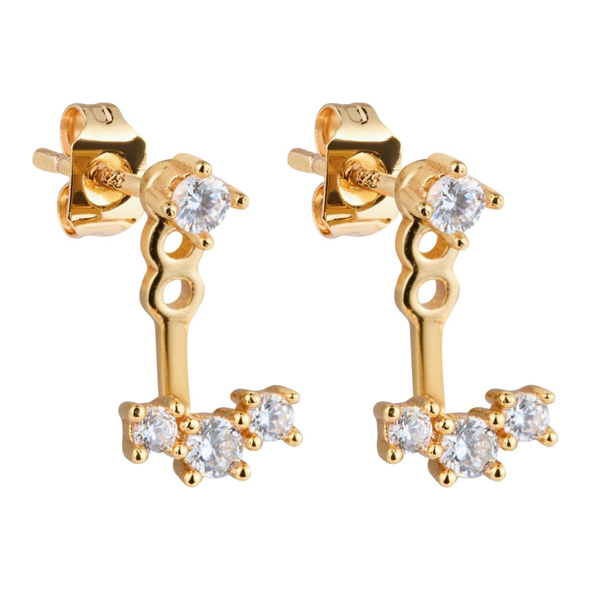 Sparv The Reset earrings gold-plated 13900101