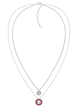 Tommy Hilfiger layered enamel necklace 2780803